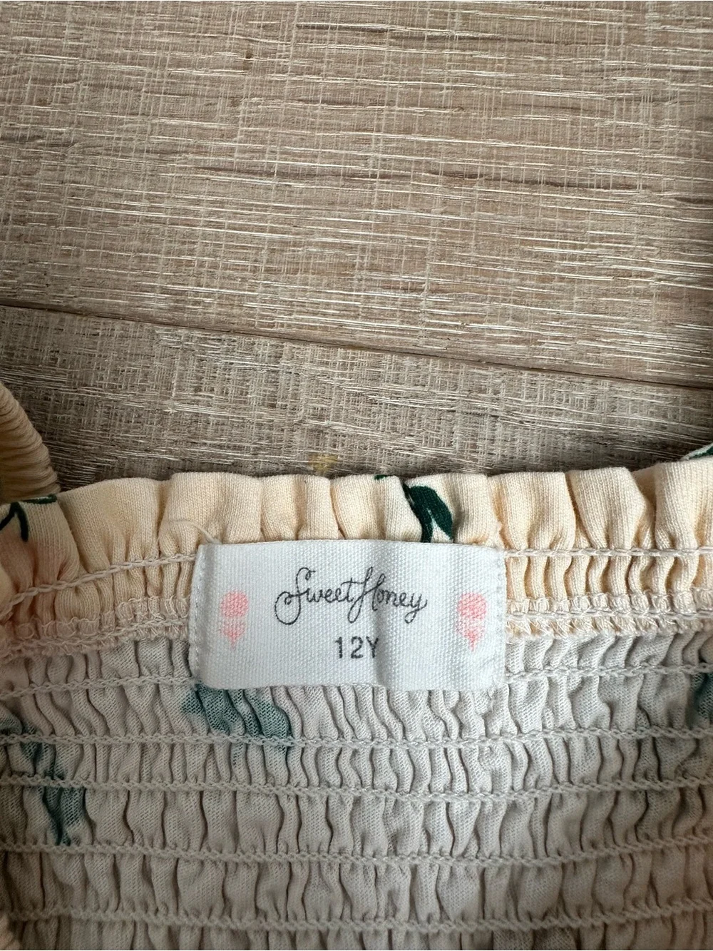 SweetHoney smocked bodice